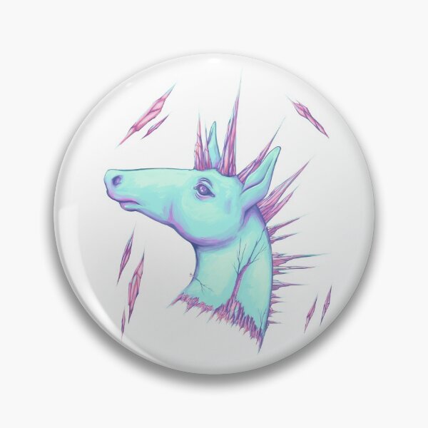 Item preview, Punk edgy pastel quartz crystal unicorn   designed and sold by AshleuLee.