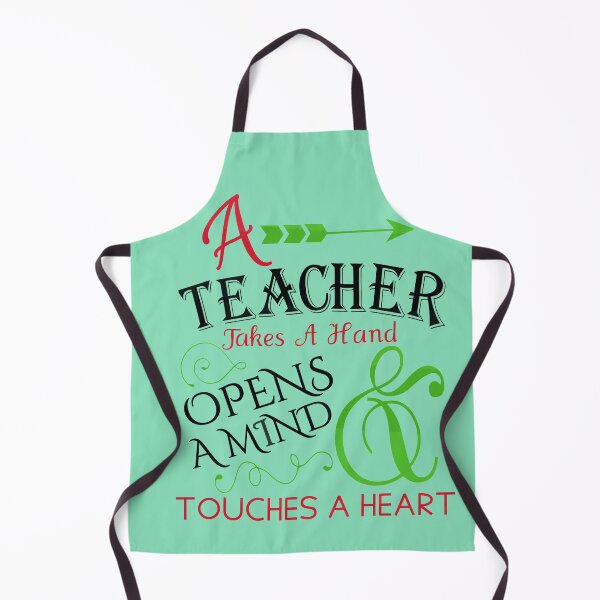 Item preview, A teacher takes a hand opens a mind & touches a heart designed and sold by della95.