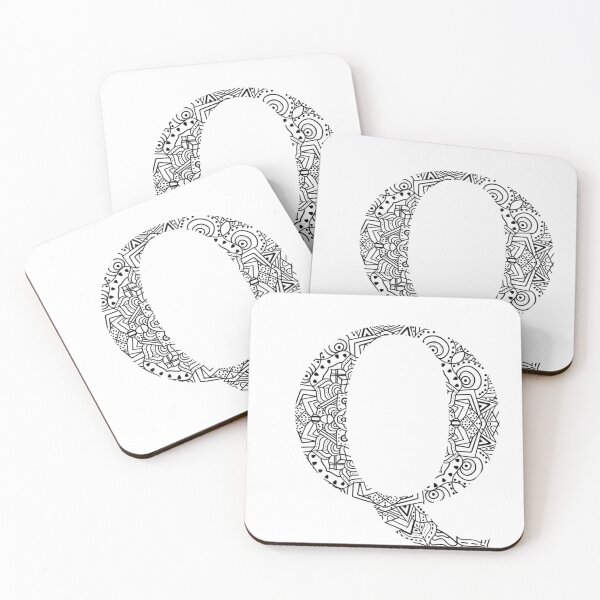 Item preview, "Q" Letter Mandala Design designed and sold by Brianna McGill.
