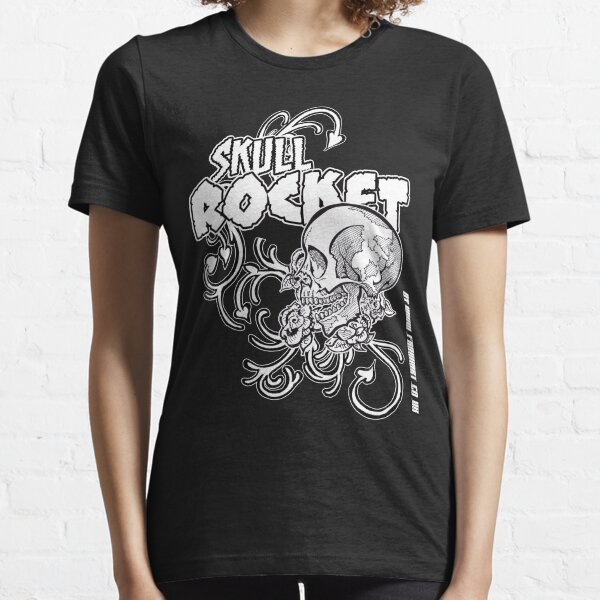 Skull Rocket Adults by Frank Louis Allen Essential T-Shirt