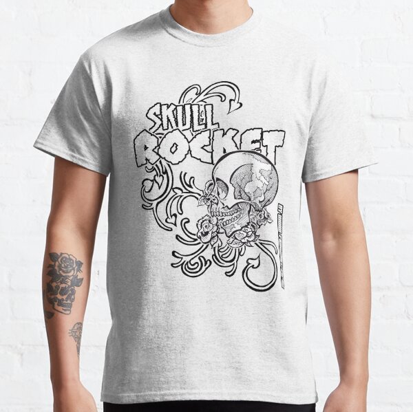 Skull Rocket Childrens by Frank Louis Allen Classic T-Shirt