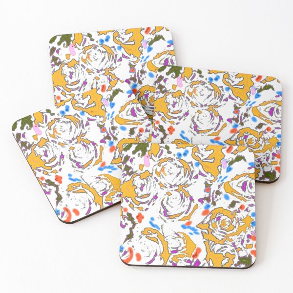 Item preview, Ocher Roses Collection Pattern designed and sold by ViewerEqualsPhoton.