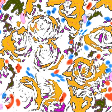 Artwork thumbnail, Ocher Roses Collection Pattern by ViewerEqualsPhoton