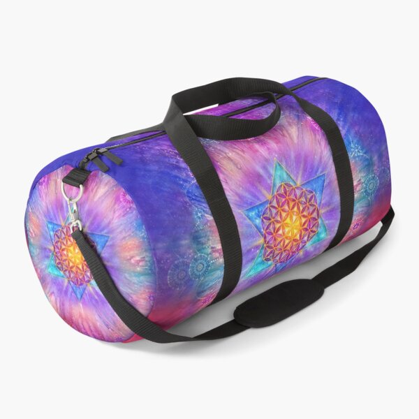 Star - Flower of Life Duffle Bag