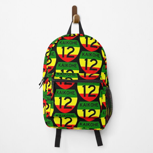 Item preview, Kaikohe Highway 12 in Rasta Colours designed and sold by Kiwidom.