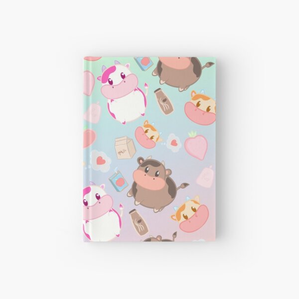 Harvest Moon Assorted Cows: Pastel Rainbow Hardcover Journal