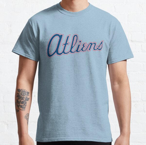 Atlanta Braves State Outline Tee Shirt 12M / Navy Blue