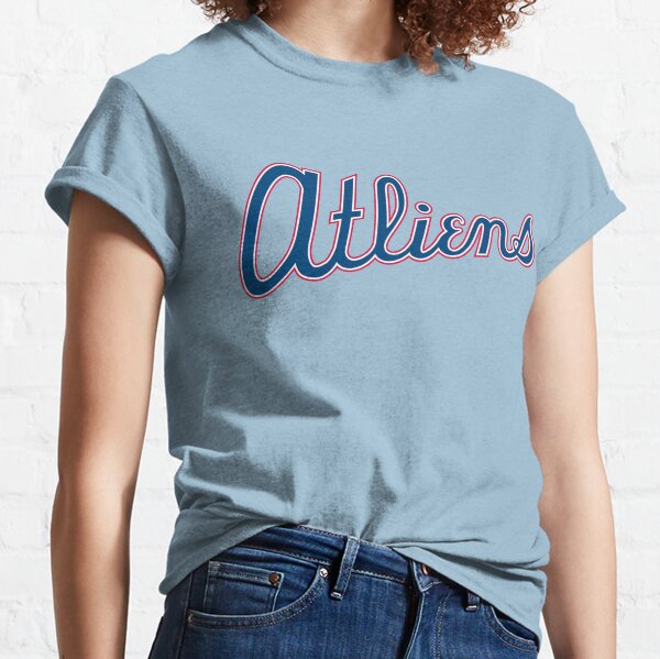 Marcell Ozuna Atlanta Braves Women's Navy Roster Name & Number T-Shirt 