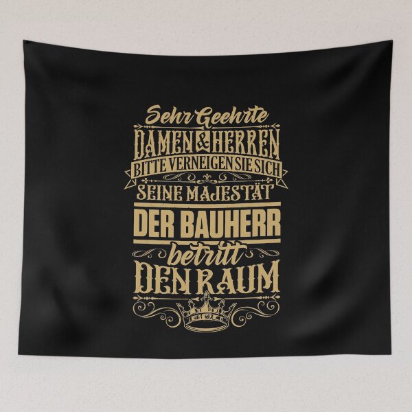 Item preview, Funny Bauherr Haus Bauen Design designed and sold by Pummli.