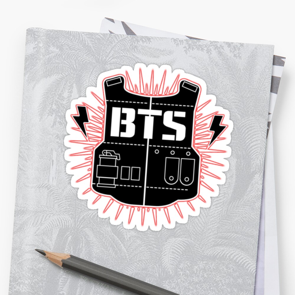 bts stickers by kpopdomain redbubble