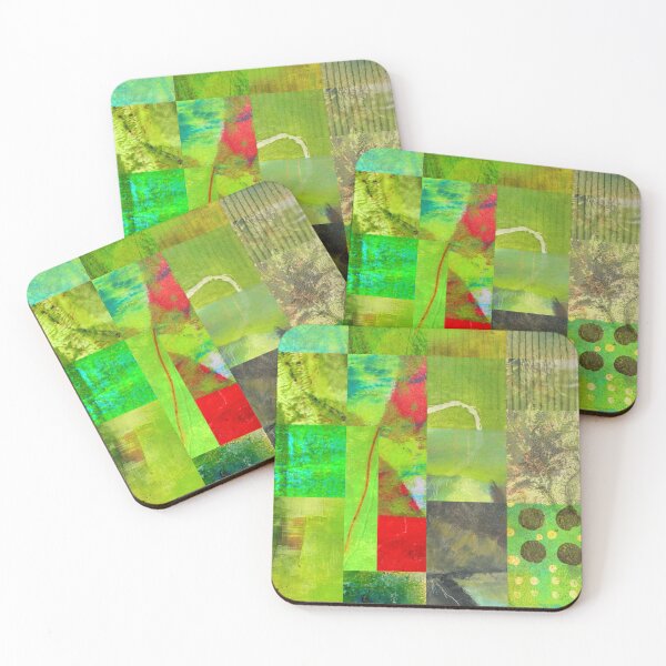 Item preview, Green Grid Textured Squares Overall Pattern Design designed and sold by NancyMerkle.