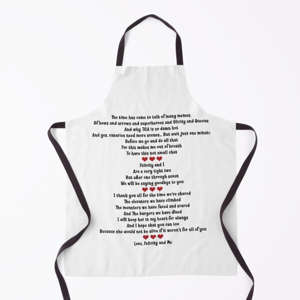 Item preview, Emily Bett Rickards Felicity Smoak Goodbye Poem  designed and sold by aussieforgood.