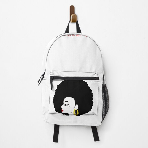 Artikelvorschau, Afroamerikanerin Afro Das ist alles mein Haar entworfen und verkauft von evadeedesigns.