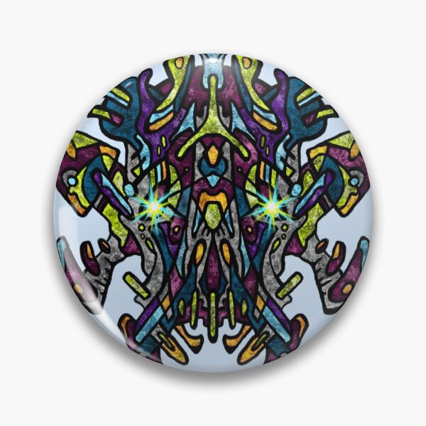 Item preview, Stained Glass Shaman designed and sold by NebulaMoth.