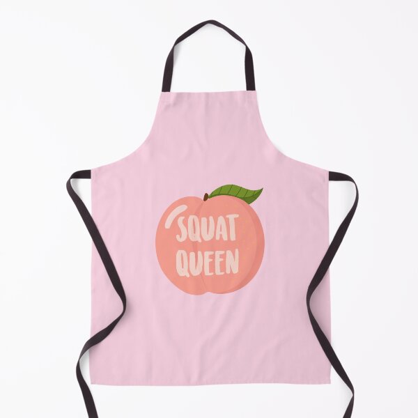 Item preview, SQUAT QUEEN - cute peachy designed and sold by Mindy Bubble.