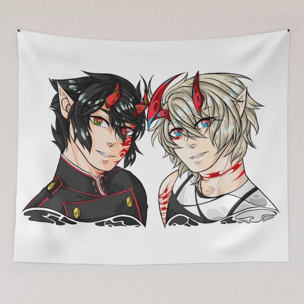 Item preview, Demon Duo - Mikayuu designed and sold by Novaraii-Arts.