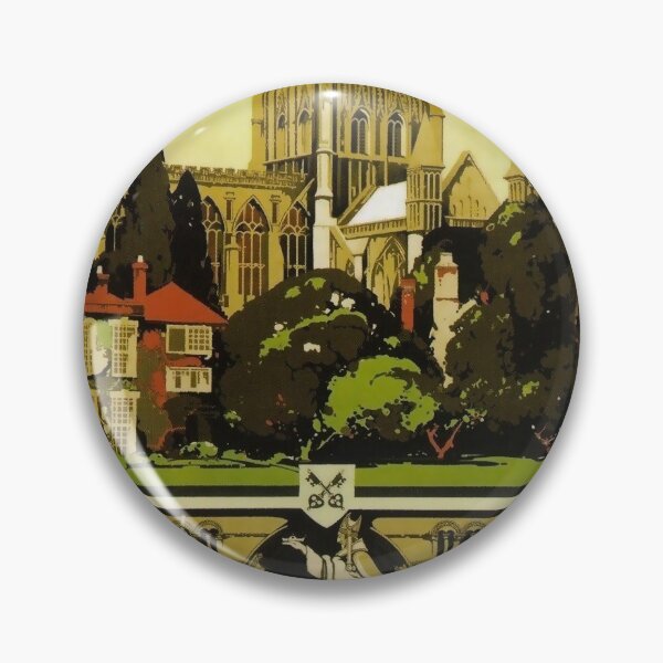 Item preview, Railway Poster Gloucester Cathedral designed and sold by stickart-marek.
