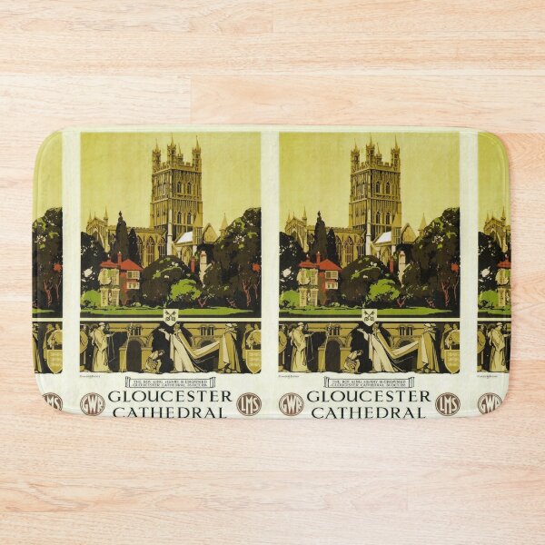 Item preview, Railway Poster Gloucester Cathedral designed and sold by stickart-marek.