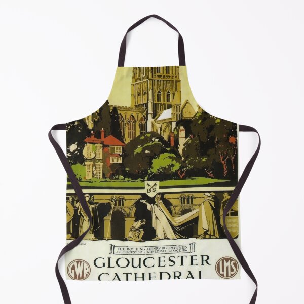 Item preview, Railway Poster Gloucester Cathedral designed and sold by stickart-marek.