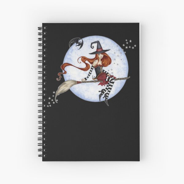 Moonlight Ride Spiral Notebook