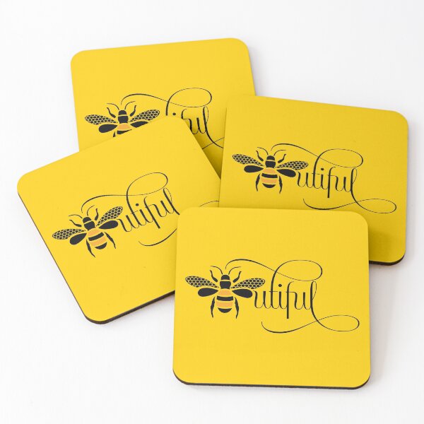 Item preview, Miel de abeja hermosa abeja con texto designed and sold by Inspireaglow.