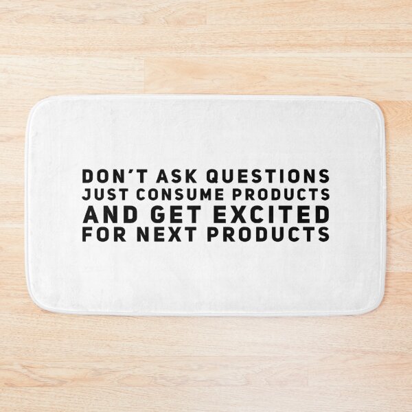 Item preview, Consume Products designed and sold by HalpinDesign.