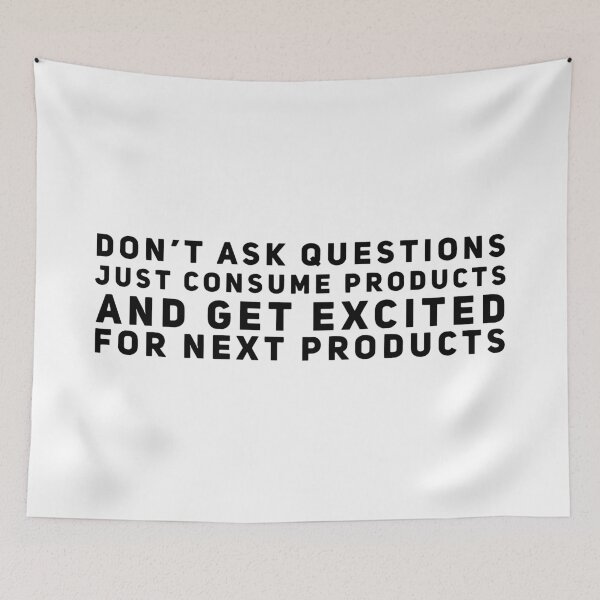 Item preview, Consume Products designed and sold by HalpinDesign.