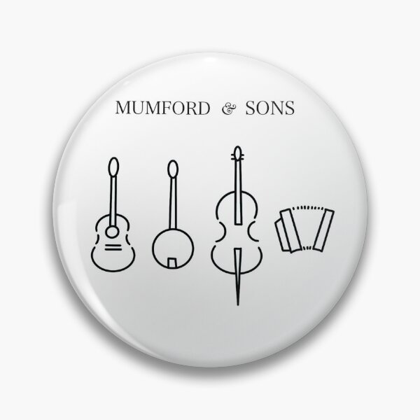 Item preview, Mumford and Sons Instrumets and logo designed and sold by designedsyddd.