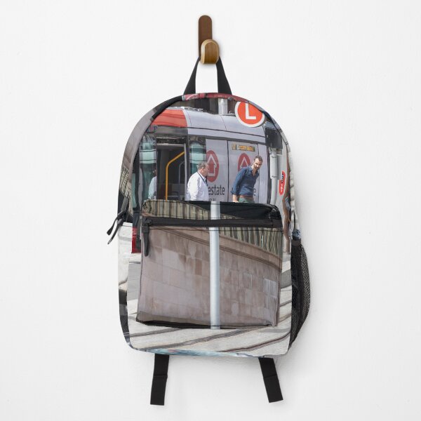 Item preview, Sydney CBD light rail trains at Circular Quay designed and sold by Martin Berry Photography.