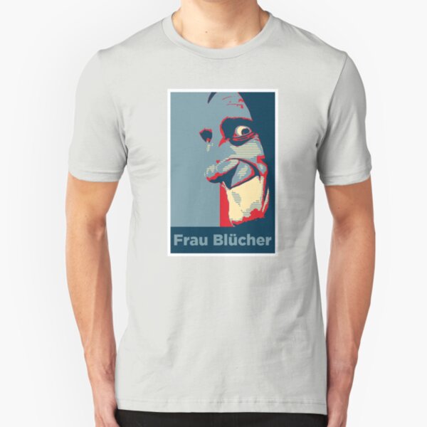Frau Blucher! Slim Fit T-Shirt