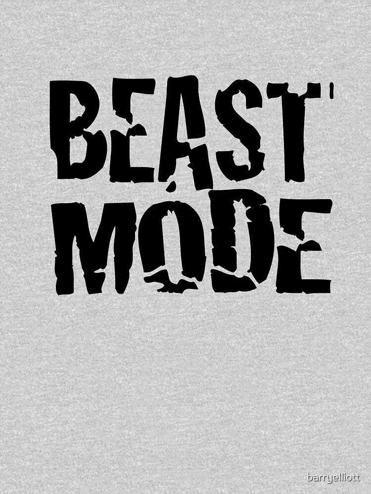 beast mode on shirt