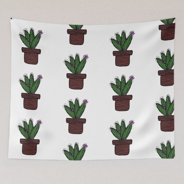 Item preview, swirly cactus designed and sold by hraeofsunshine.