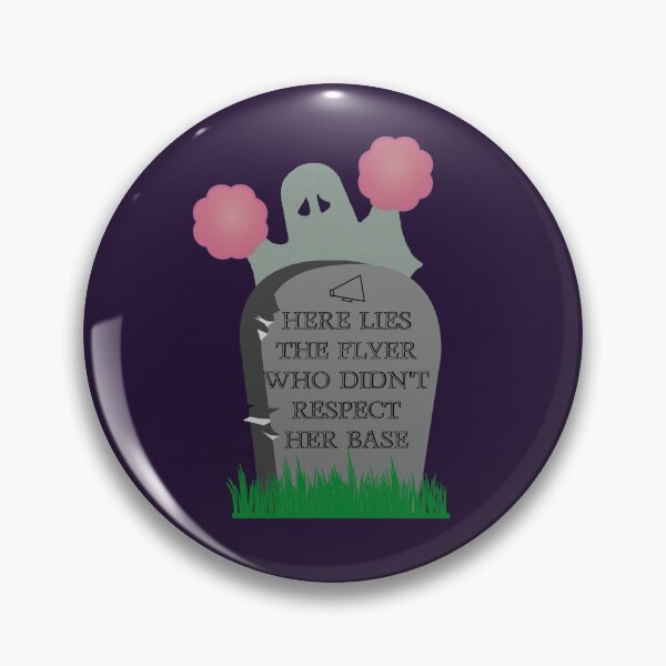 Item preview, Cheerleader respect stunt base funny Halloween pink poms designed and sold by GrammarDance.