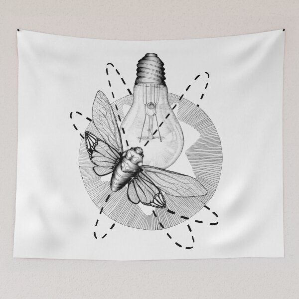 Item preview, Moth to the Flame designed and sold by ECMazur Art.