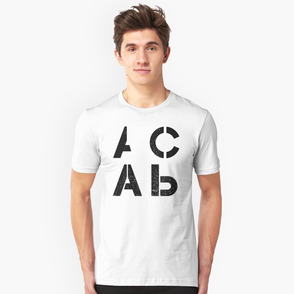 Loss - Police Aren't Good Slim Fit T-Shirt