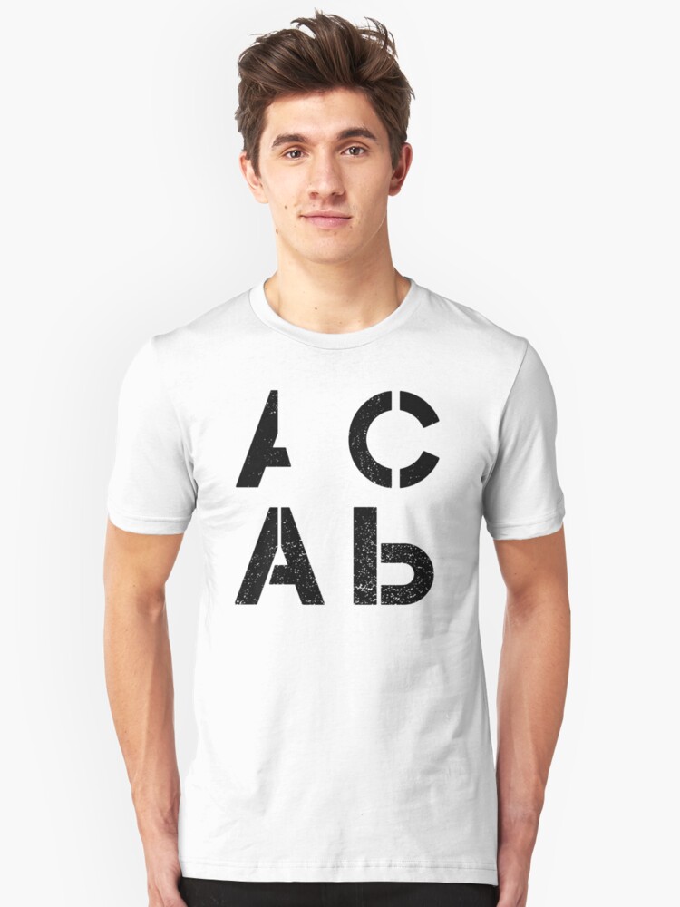 Alternate view of Loss - Police Aren't Good Slim Fit T-Shirt