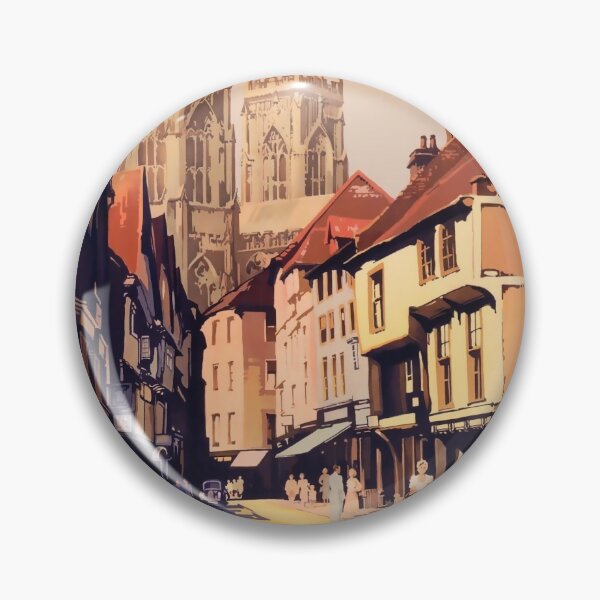 Item preview, Railway Poster York designed and sold by stickart-marek.