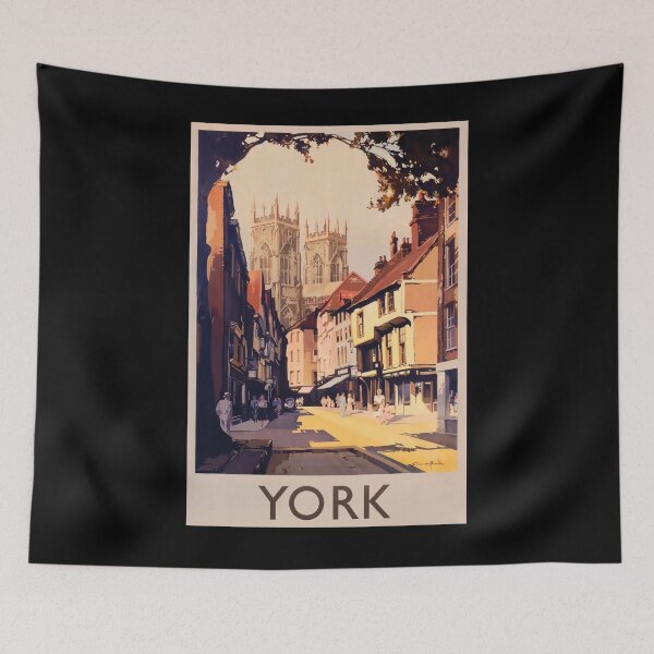 Item preview, Railway Poster York designed and sold by stickart-marek.