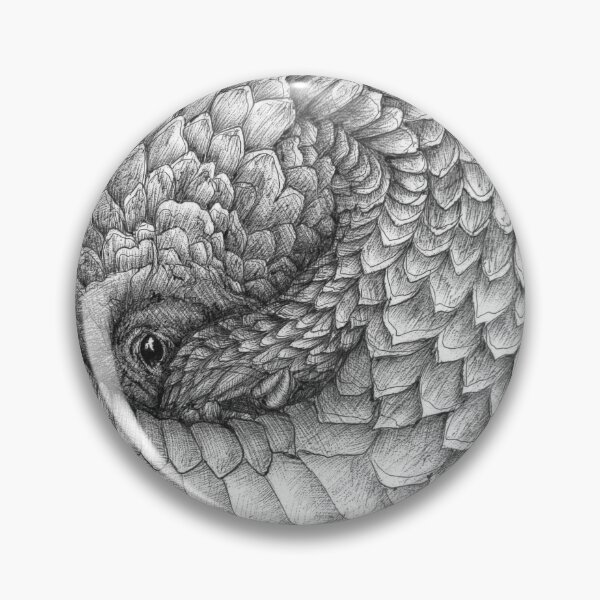 Item preview, The Infinite Pangolin designed and sold by ECMazur Art.