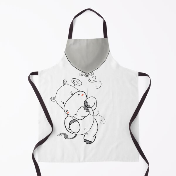 Item preview, Hippopotamus and his balloon designed and sold by bimumonji.