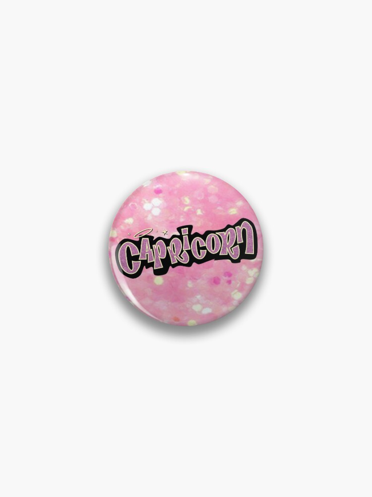 1.25” Aesthetic Button Pin | Matte Glittery