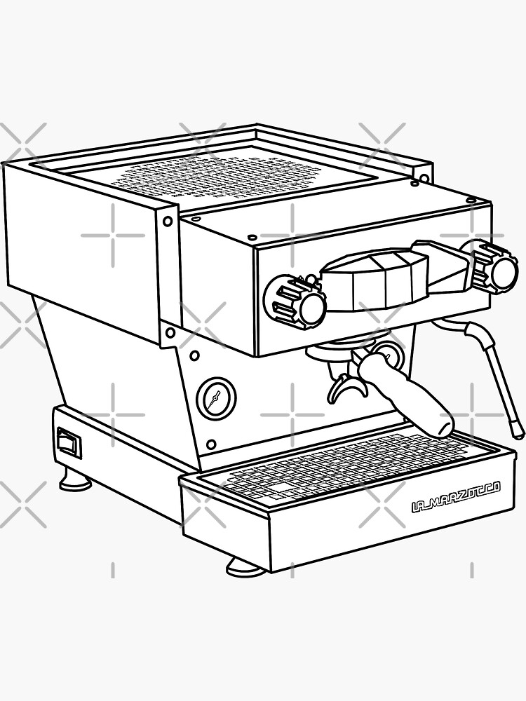 "La Marzocco Linea Mini" Sticker for Sale by Redbubble