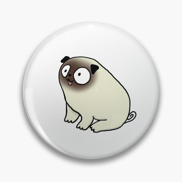 Item preview, Sitting Pug designed and sold by MissusMack.