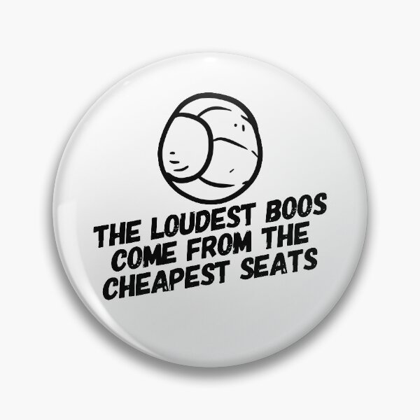 Item preview, The Loudest Boos Come Form the Cheapest Seats - Volleyball designed and sold by HalpinDesign.