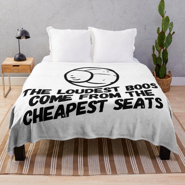 Item preview, The Loudest Boos Come Form the Cheapest Seats - Volleyball designed and sold by HalpinDesign.