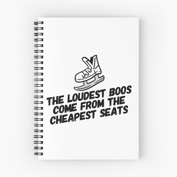 Item preview, The Loudest Boos Come Form the Cheapest Seats - Ice Skating designed and sold by HalpinDesign.