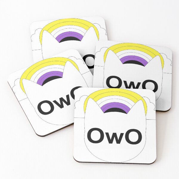 Item preview, OwO Furry Non Binary Pride designed and sold by ashwolves5.