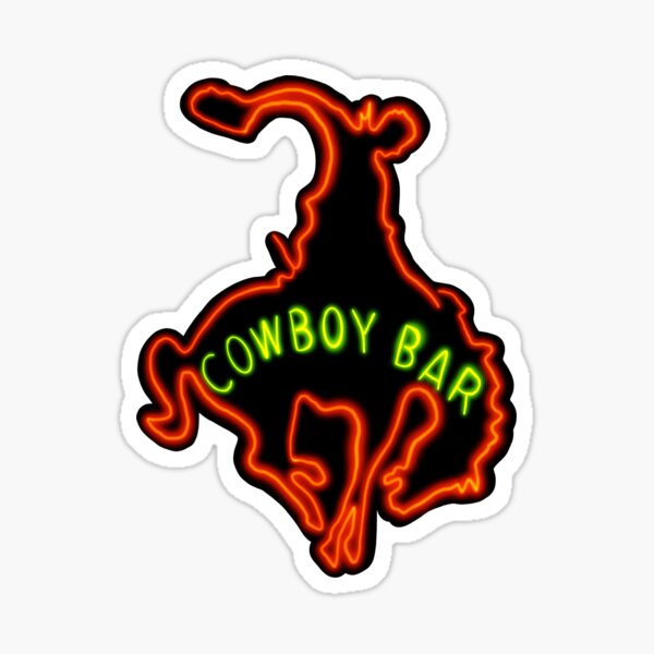 Artikel-Vorschau von Neon Cowboy Bar, designt und verkauft von kaleipeytonn.
