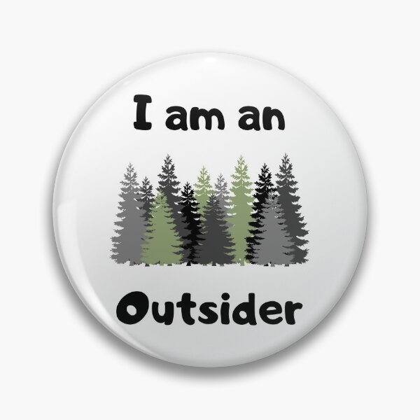 Item preview, I am an outsider designed and sold by delvaoutfitters.