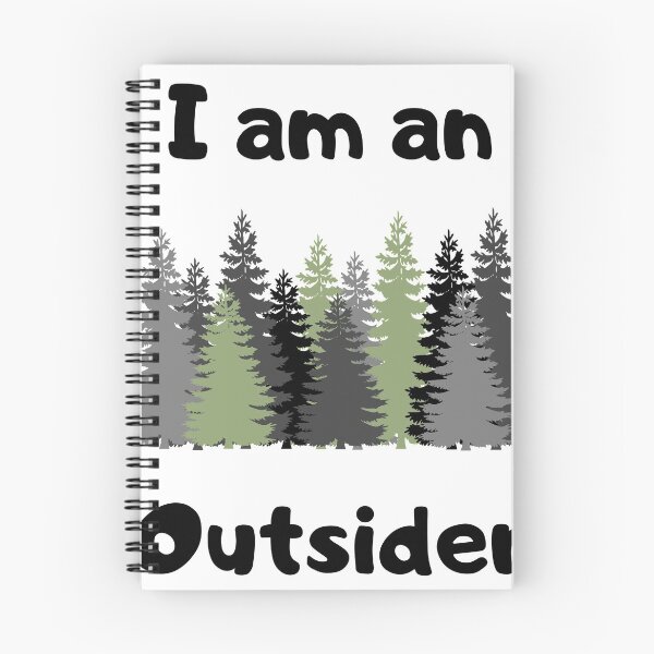 Item preview, I am an outsider designed and sold by delvaoutfitters.